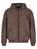 Brown Polyester Bomber