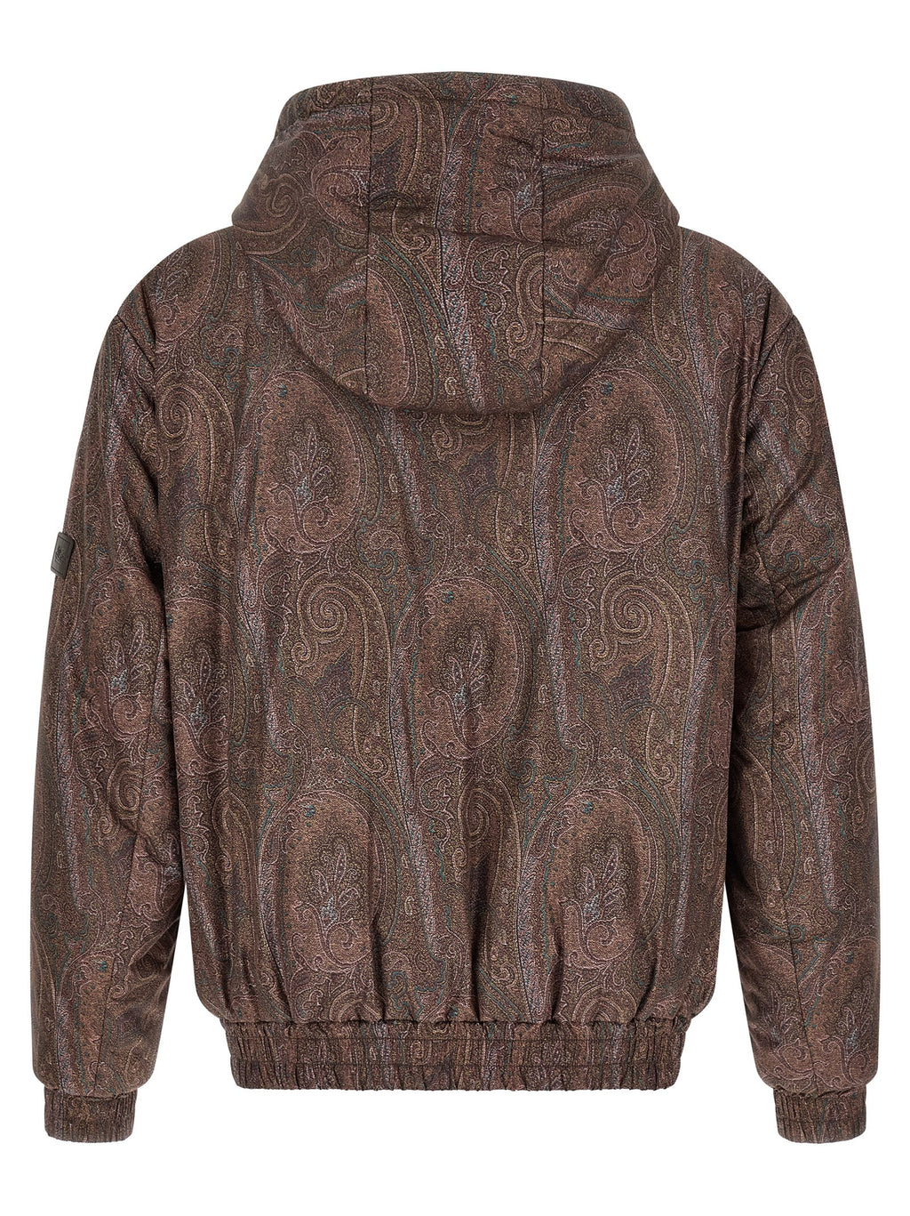 Brown Polyester Bomber