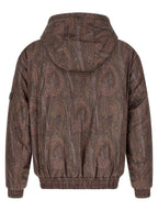 Brown Polyester Bomber