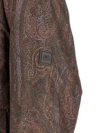 Brown Polyester Bomber