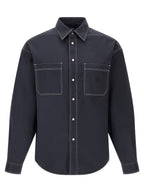 Blue Cotton Blouse