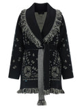 Black Cashmere Cardigan