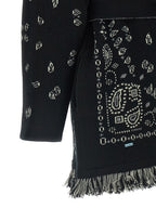 Black Cashmere Cardigan