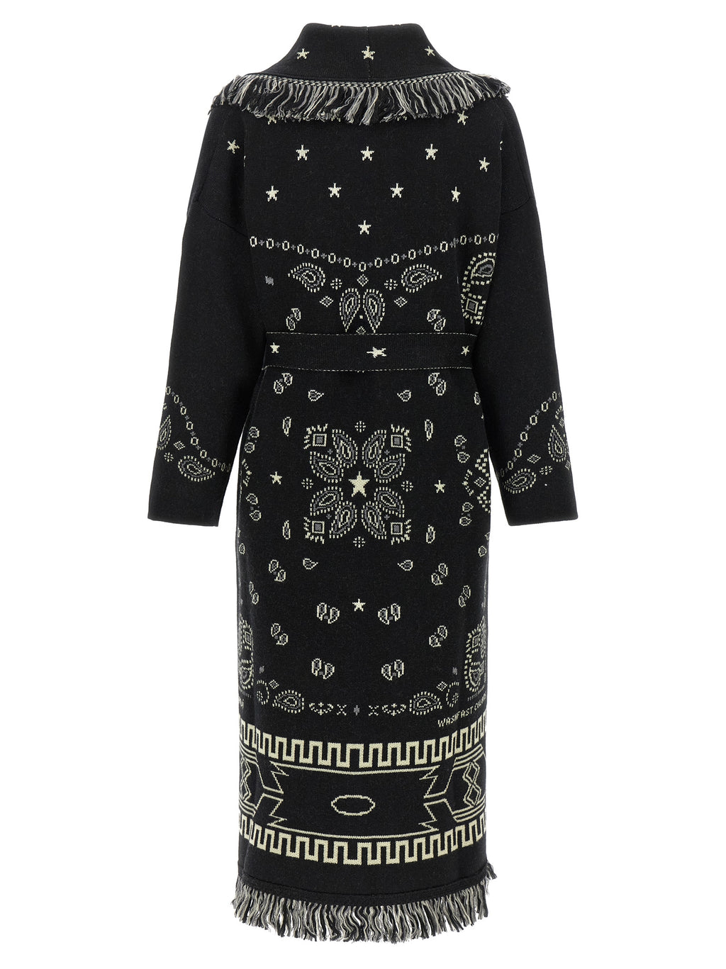 Black Virgin Wool Coat