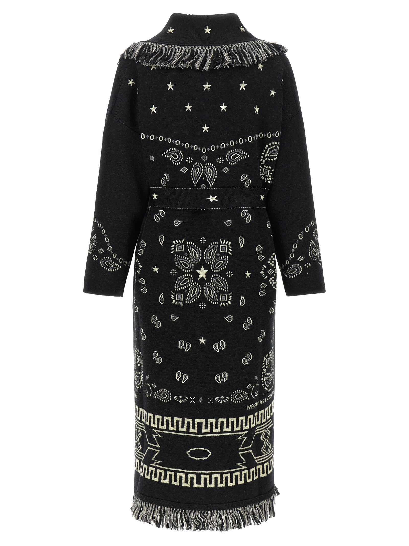 Black Virgin Wool Coat