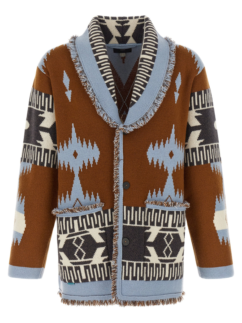 Multicolor Cashmere Cardigan