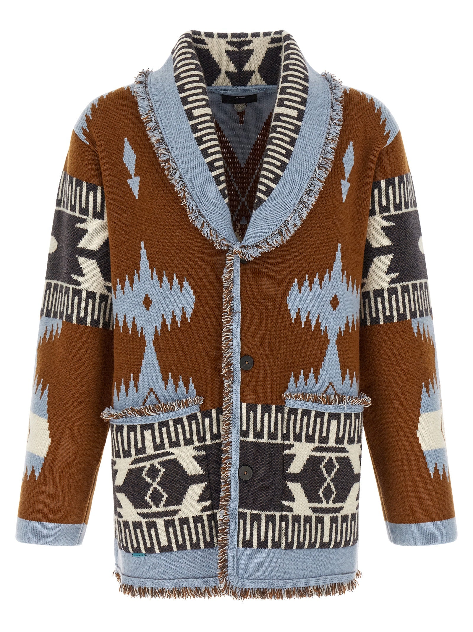 Multicolor Cashmere Cardigan