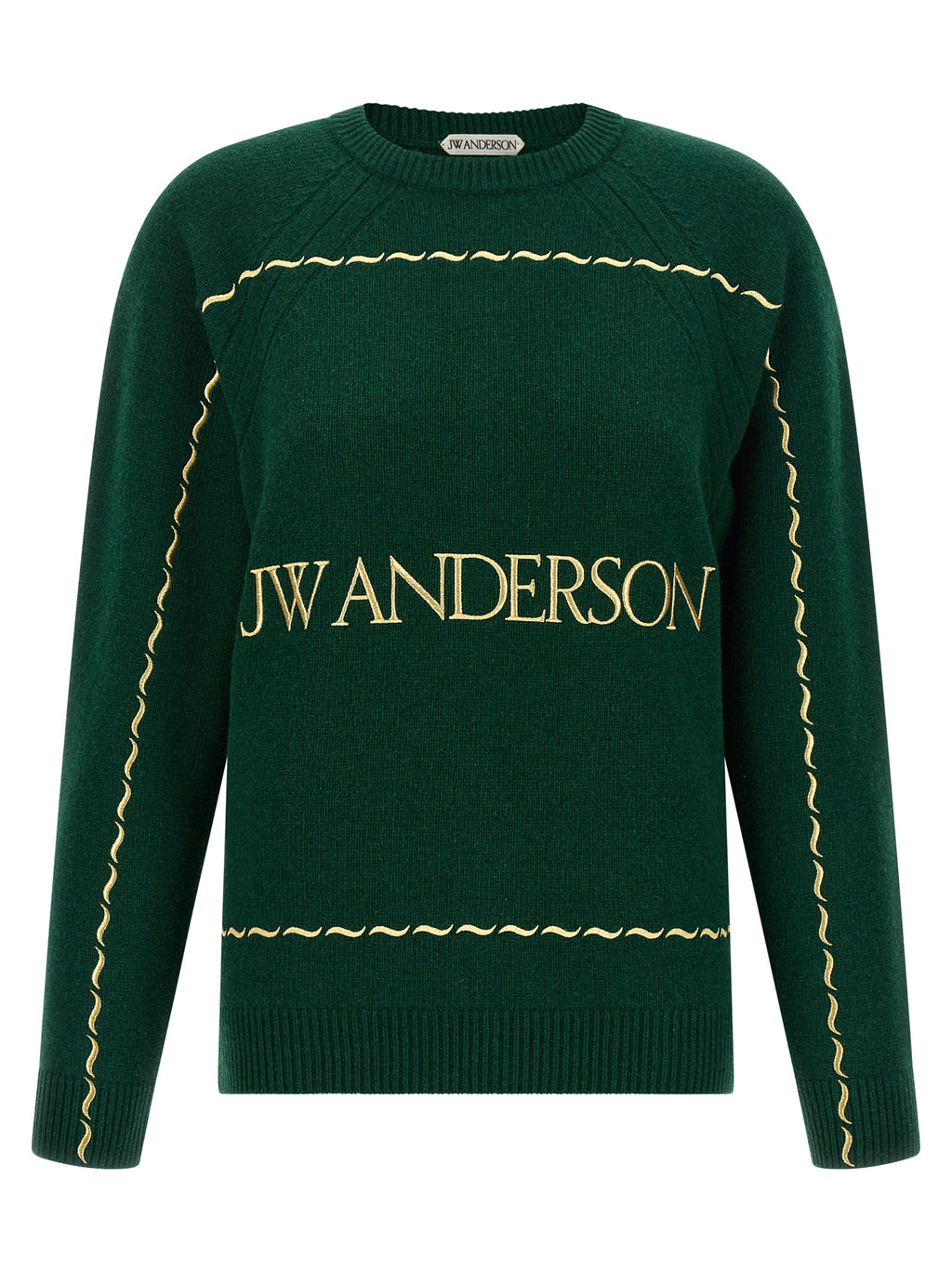 Bicolor Wool Cardigan