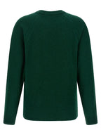 Bicolor Wool Cardigan