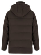 Brown Polyamide Parka