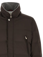 Brown Polyamide Parka