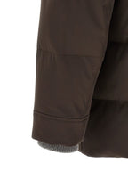 Brown Polyamide Parka