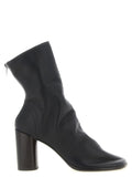 Brown Lamb Leather Ankle Boots