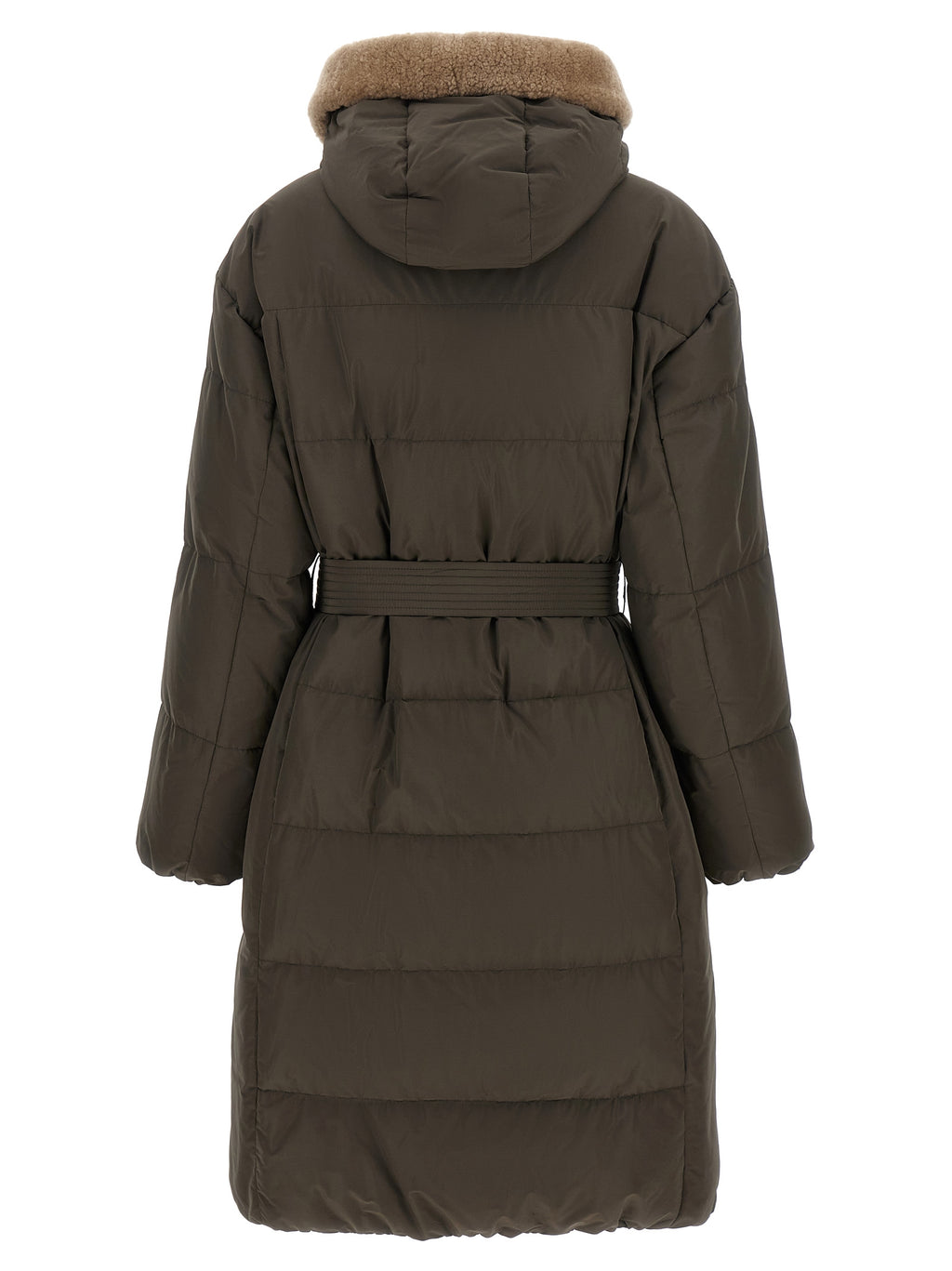 Bicolor Cotton Coat