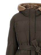Bicolor Cotton Coat