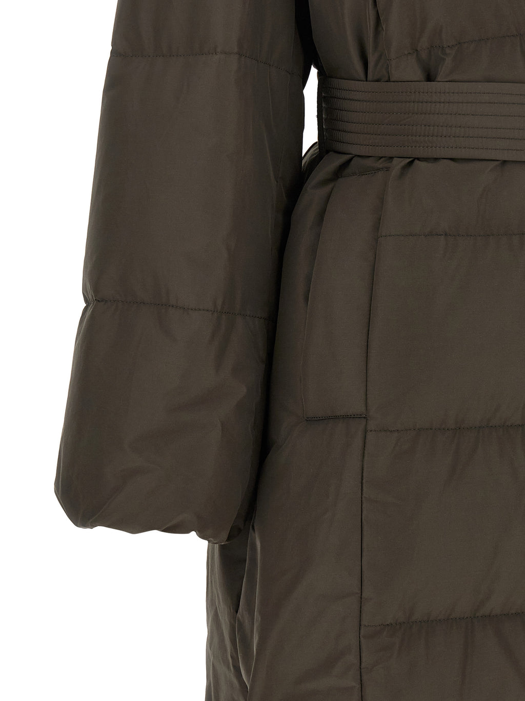 Bicolor Cotton Coat