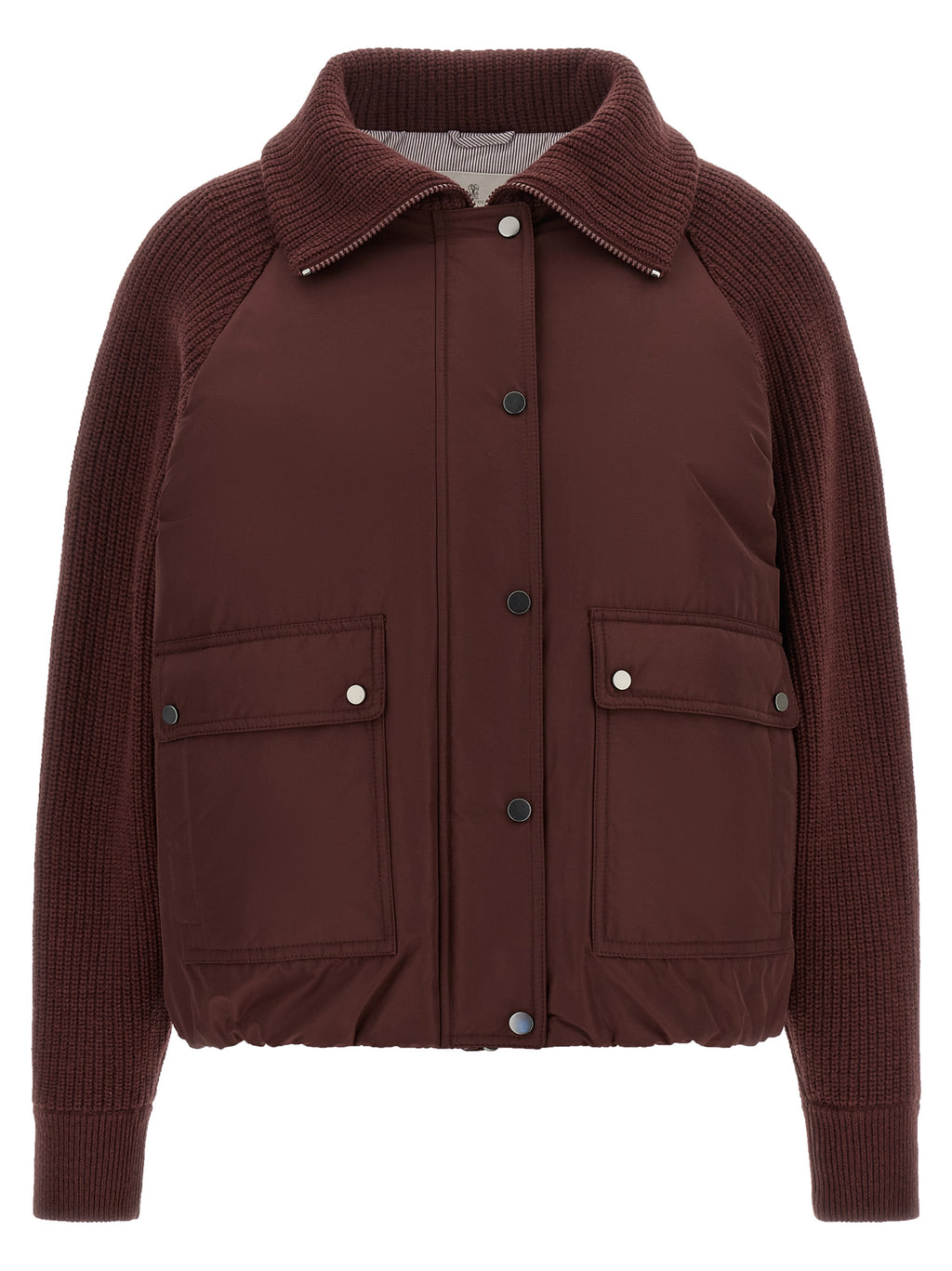 Bordeaux Cotton Bomber