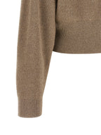 Brown Cashmere Cardigan