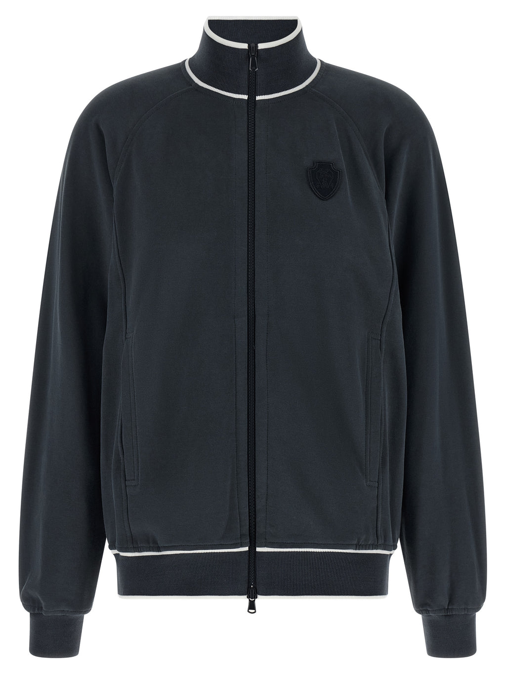 Blue Cotton Sweatshirt
