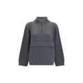 Gray Cashmere Sweatshirt
