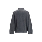 Gray Cashmere Sweatshirt