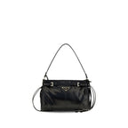 Black Calf Leather Bos Taurus Handbag