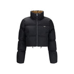 Black Goose Down Full-Length Jacket