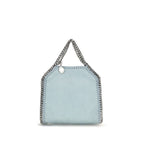 Blue Polyester Handbag