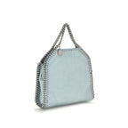Blue Polyester Handbag
