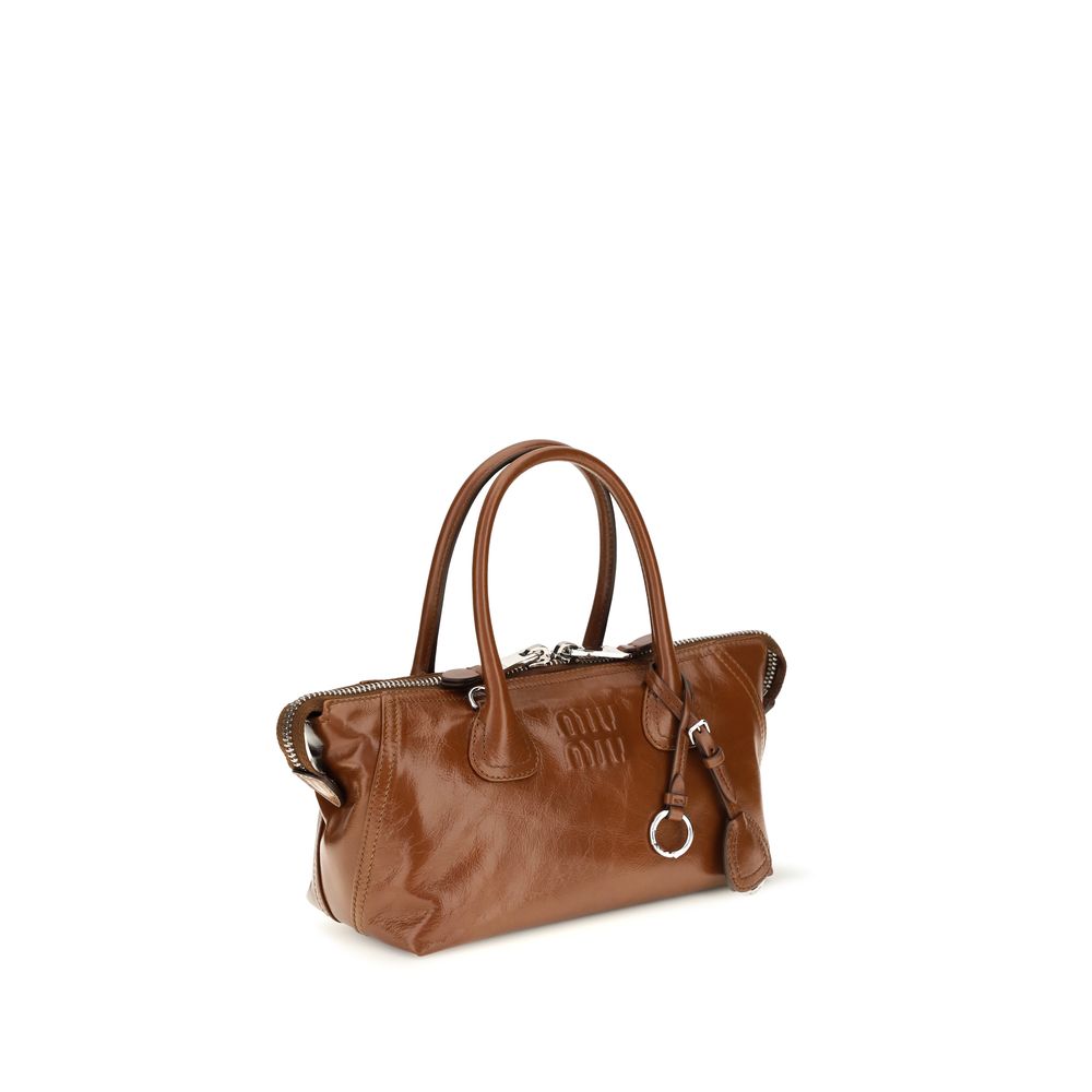 Brown Calf Leather Bos Taurus Handbag