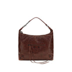 Bordeaux Lamb Ovis Aries Shoulder Bag