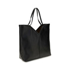 Black Calf Leather Bos Taurus Shoulder Bag