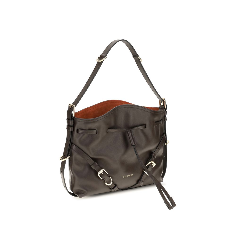 Brown Calf Leather Bos Taurus Backet Bag