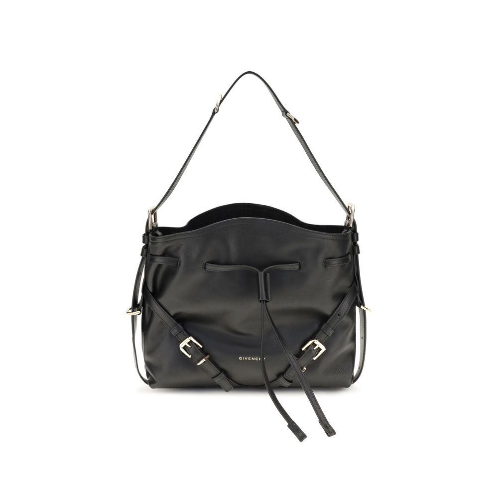 Black Calf Leather Bos Taurus Backet Bag