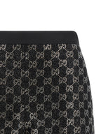 Black Viscose Short And Mini Shorts