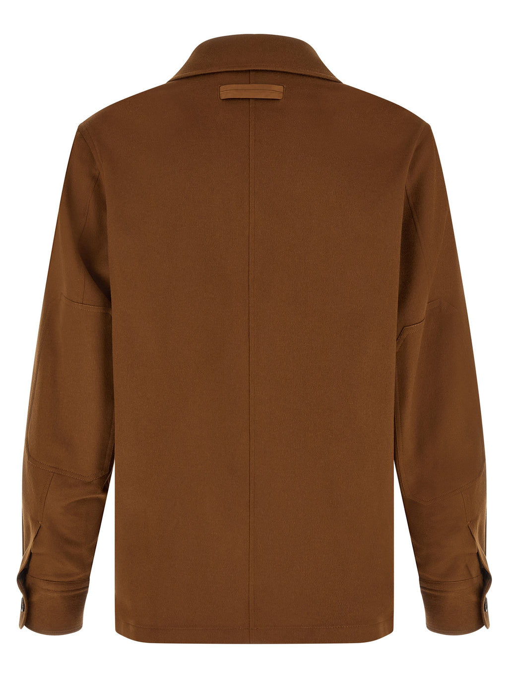 Brown Cashmere Blouse