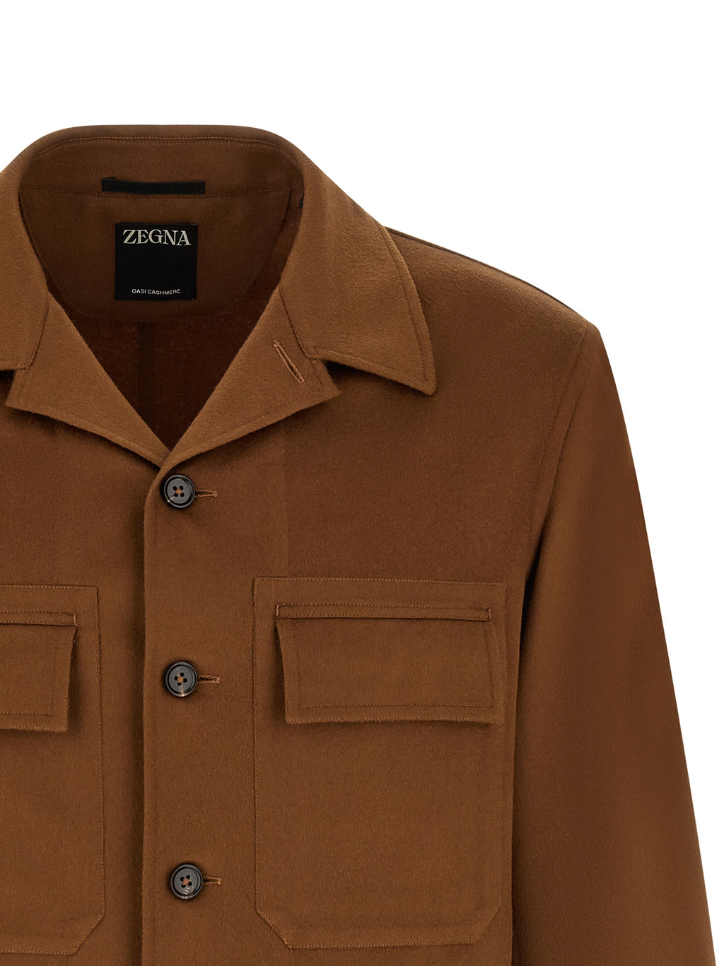 Brown Cashmere Blouse