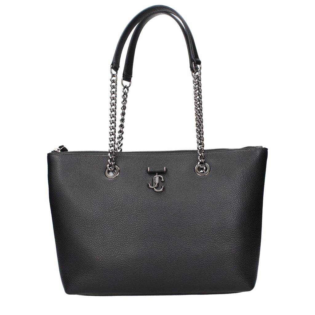 Black Leather Shoulder Bag