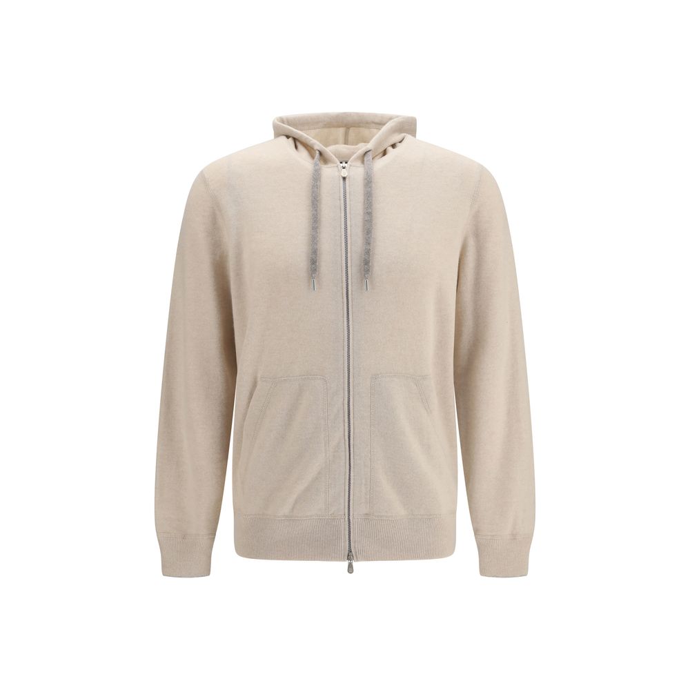Beige Cashmere Sweatshirt
