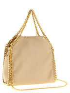 Beige Polyester Shoulder Bag