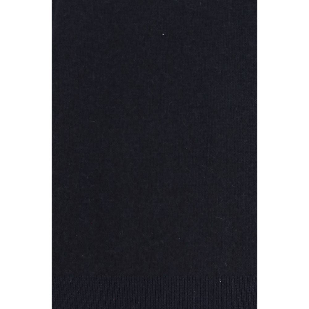 Blue Cashmere Turtleneck