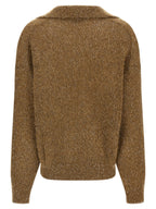 Brown Polyamide Polo Shirt