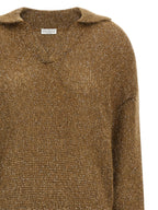 Brown Polyamide Polo Shirt