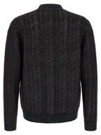 Blue Viscose Cardigan