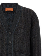 Blue Viscose Cardigan