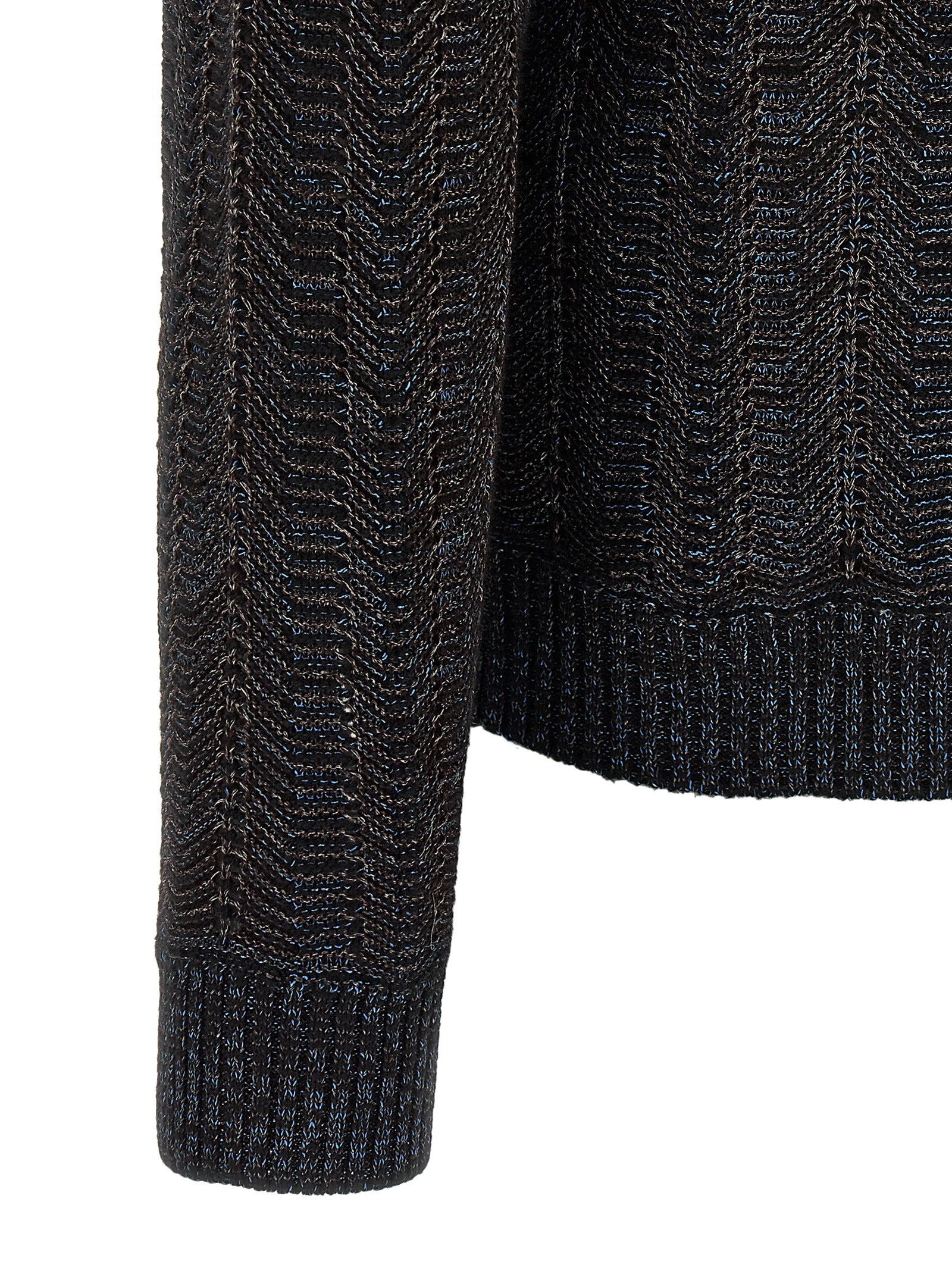 Blue Viscose Cardigan