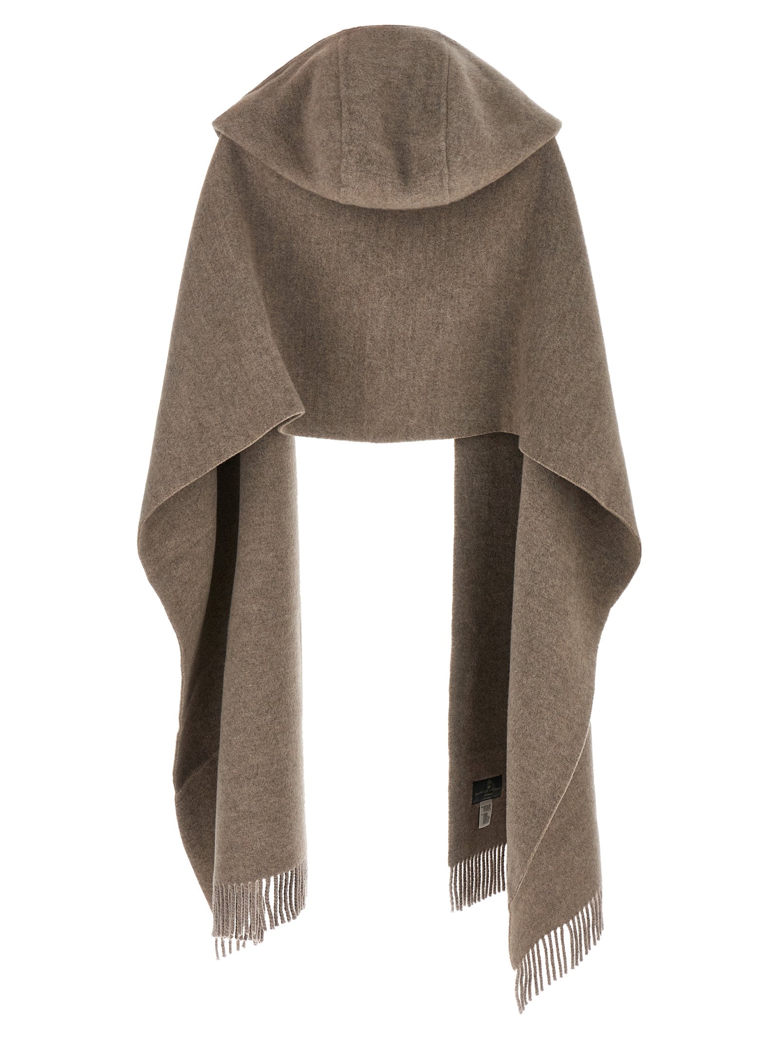 Brown Wool Scarf