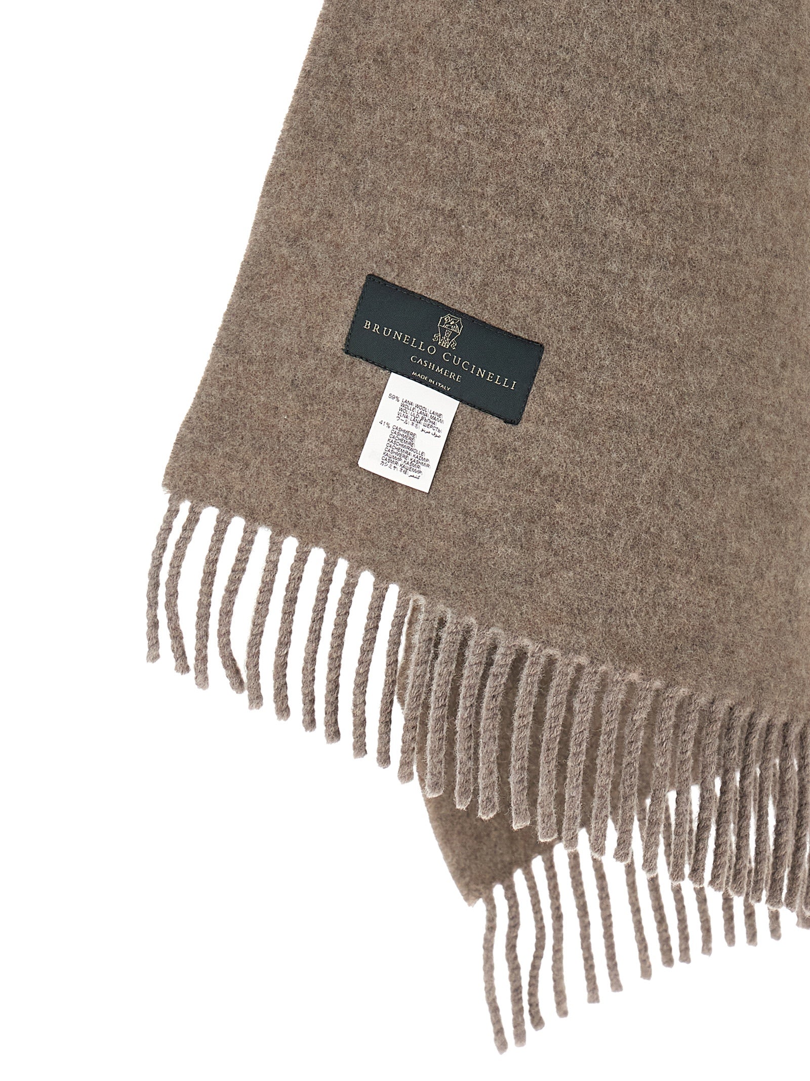 Brown Wool Scarf
