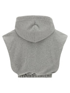 Gray Cotton Sweatshirt