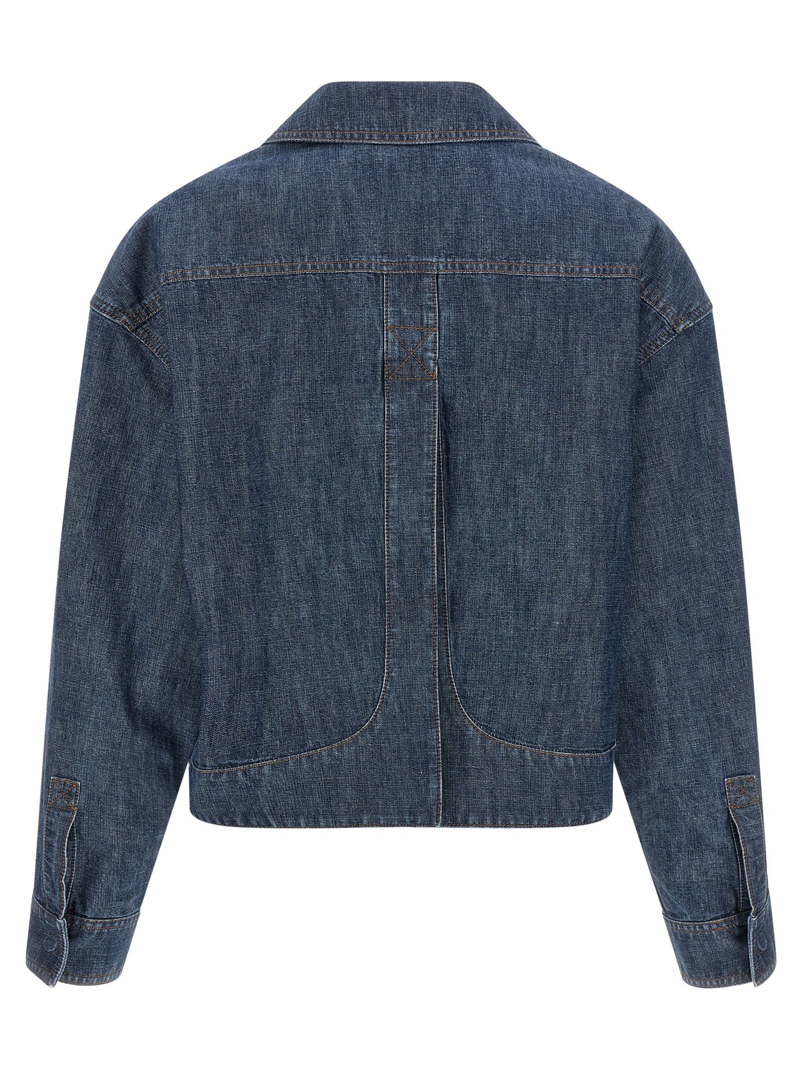 Blue Cotton Denim Jacket